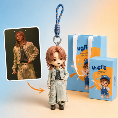 Jim-Custom Person Keychain