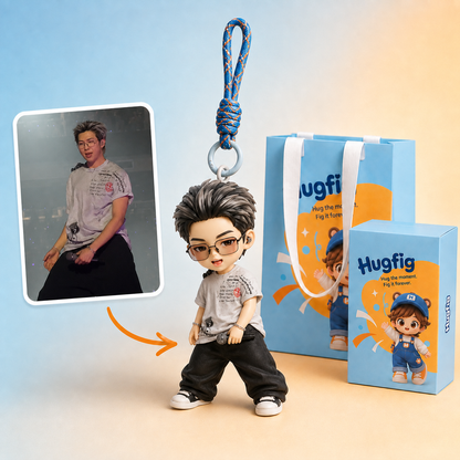 RM-Custom Person Keychain