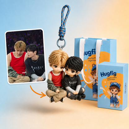 Tae-Custom Person Keychain