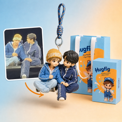 Tae-Custom Person Keychain
