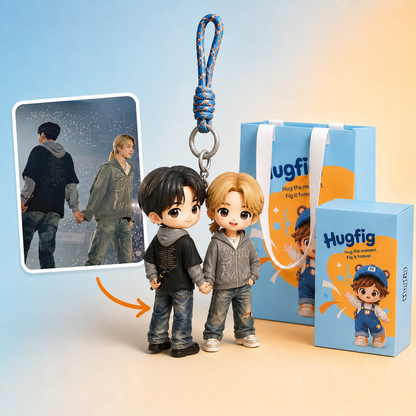 Jik-Custom Person Keychain