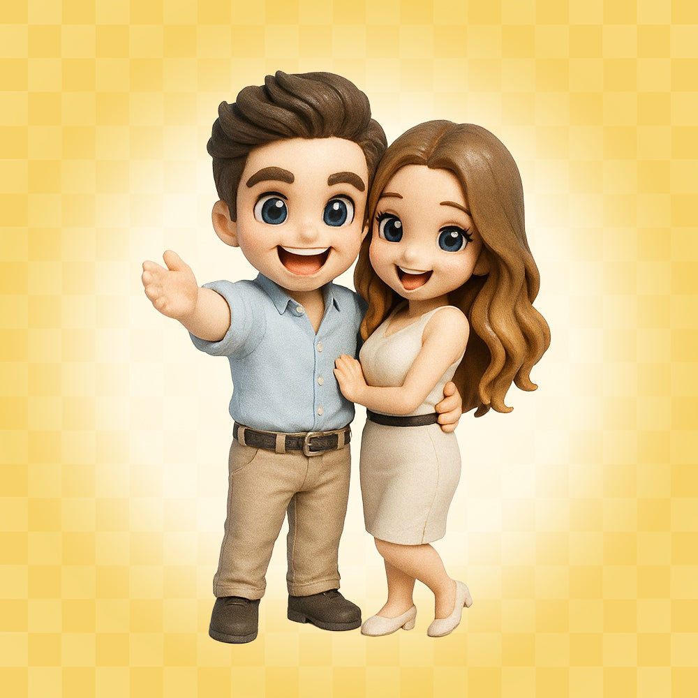 World Cup Custom Soccer Figurine From Photo - Personalized 3D Football Mini Figurine Keepsake