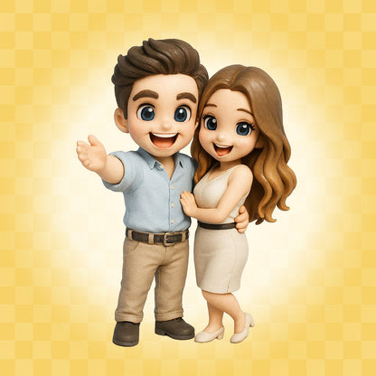 World Cup Custom Soccer Figurine From Photo - Personalized 3D Football Mini Figurine Keepsake