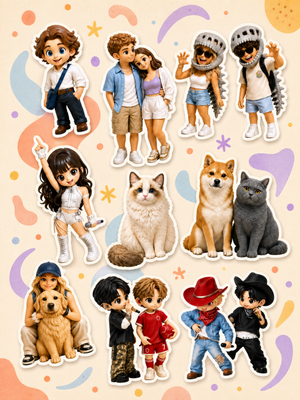 Custom figurine collection