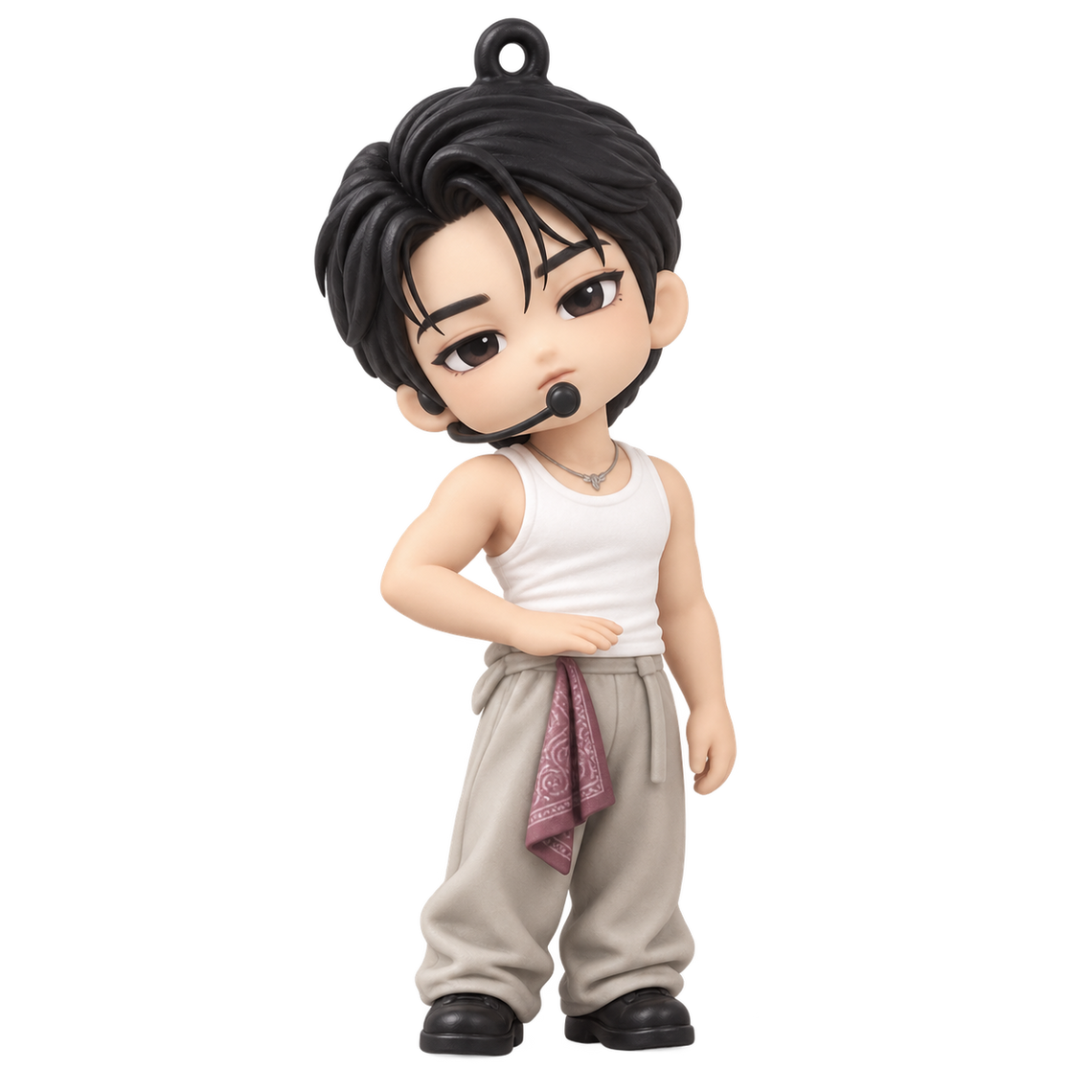 Custom Chibi Performance Keychain