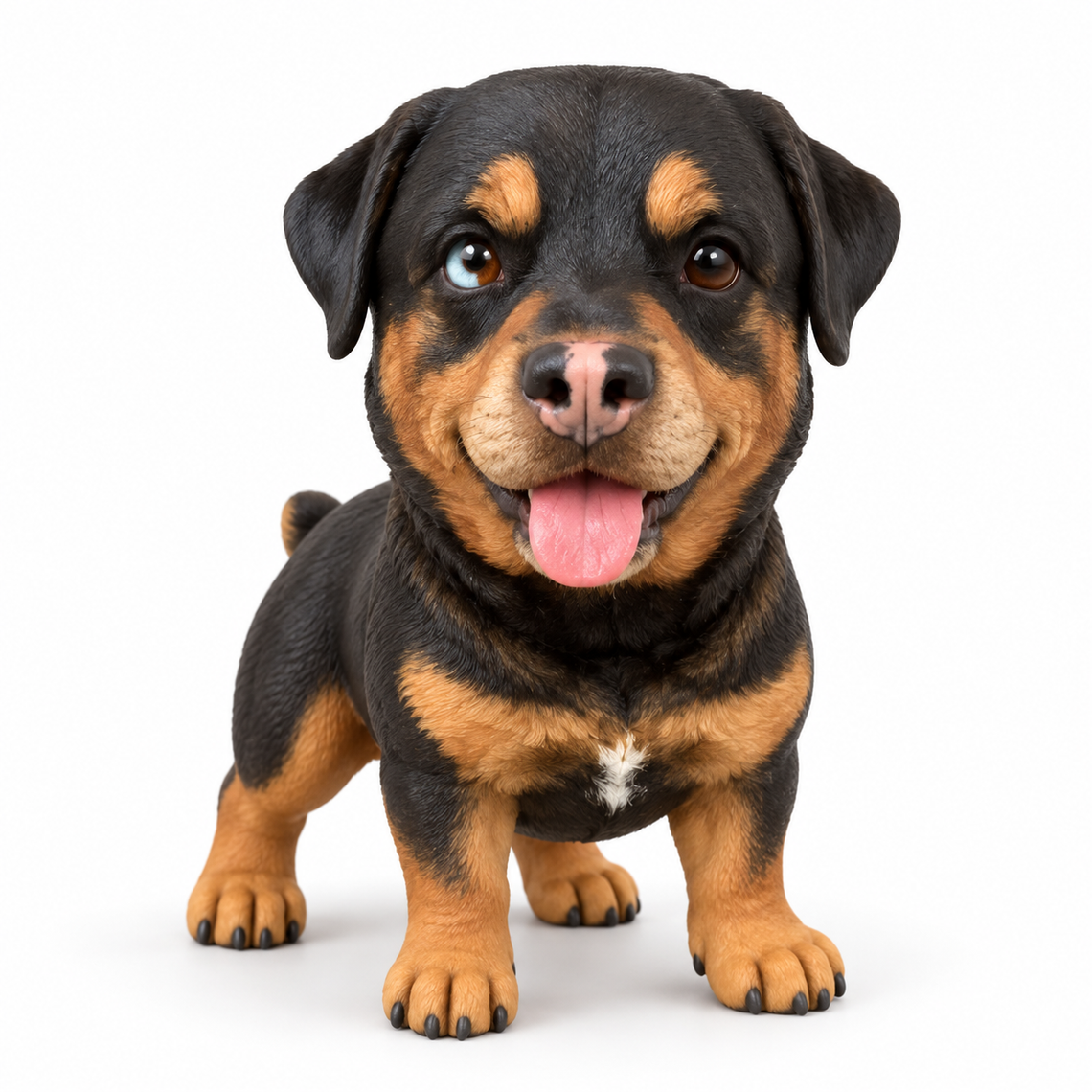 Custom Rottweiler Chibi Figurine