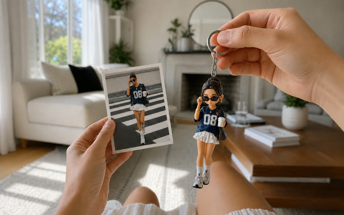 One Person · Chibi Keychain